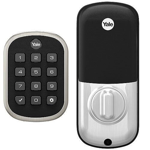 Yale Pro SL Key-Free Keypad Deadbolt with Z-Wave Plus, Satin Nickel