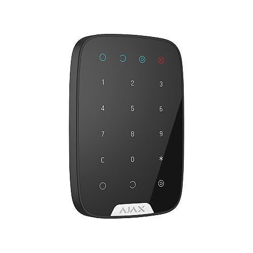 AJAX Wireless Touch Keypad, Black