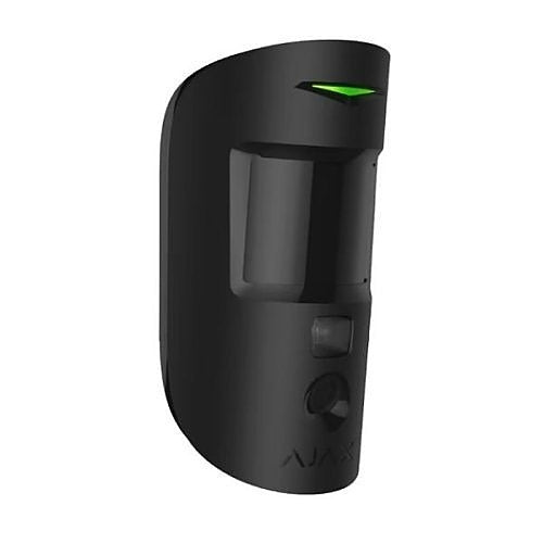 AJAX 57539.120.BL3 IR Motion Detector with Photo Verification, Photo on Demand, and Photo by Scenario Features, Black