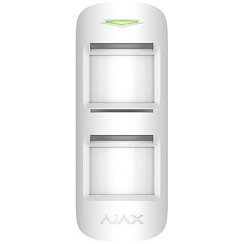 AJAX Wireless Outdoor Motion Detector with Anti-Masking and Pet Immunity, White